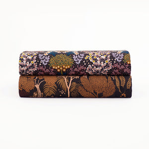 Parkside Woven Viscose, Licorice Gray