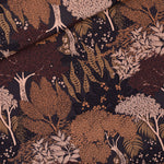 Parkside Woven Viscose, Licorice Gray