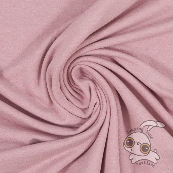 Melange Dusty Pink Sweatshirt Fleece