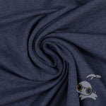 Melange Dark Blue Sweatshirt Fleece