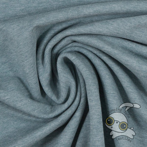 Melange Pigeon Blue Sweatshirt Fleece