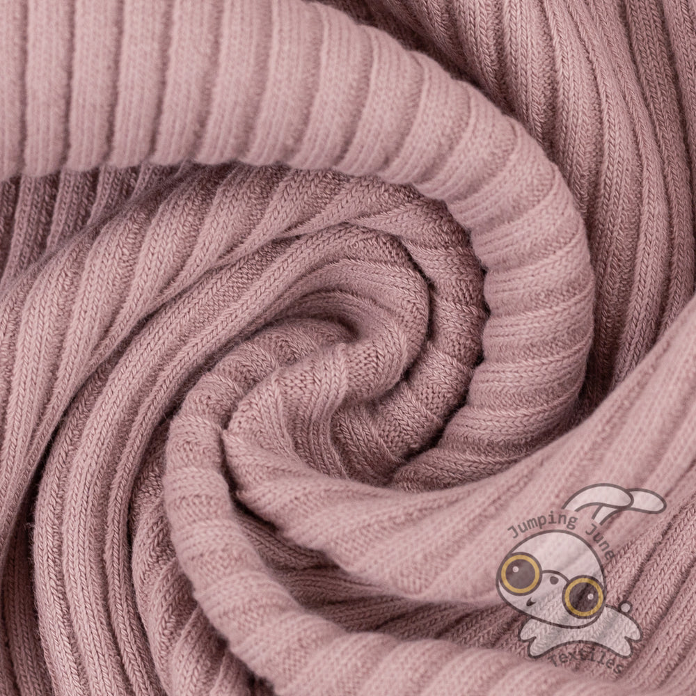 
            
                Load image into Gallery viewer, Mauve Pink 4x4 Heavy Ribbing, *Limited Fall Collection*
            
        