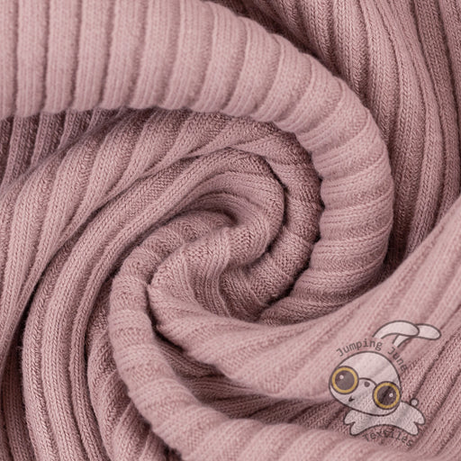 Mauve Pink 4x4 Heavy Ribbing, *Limited Fall Collection*