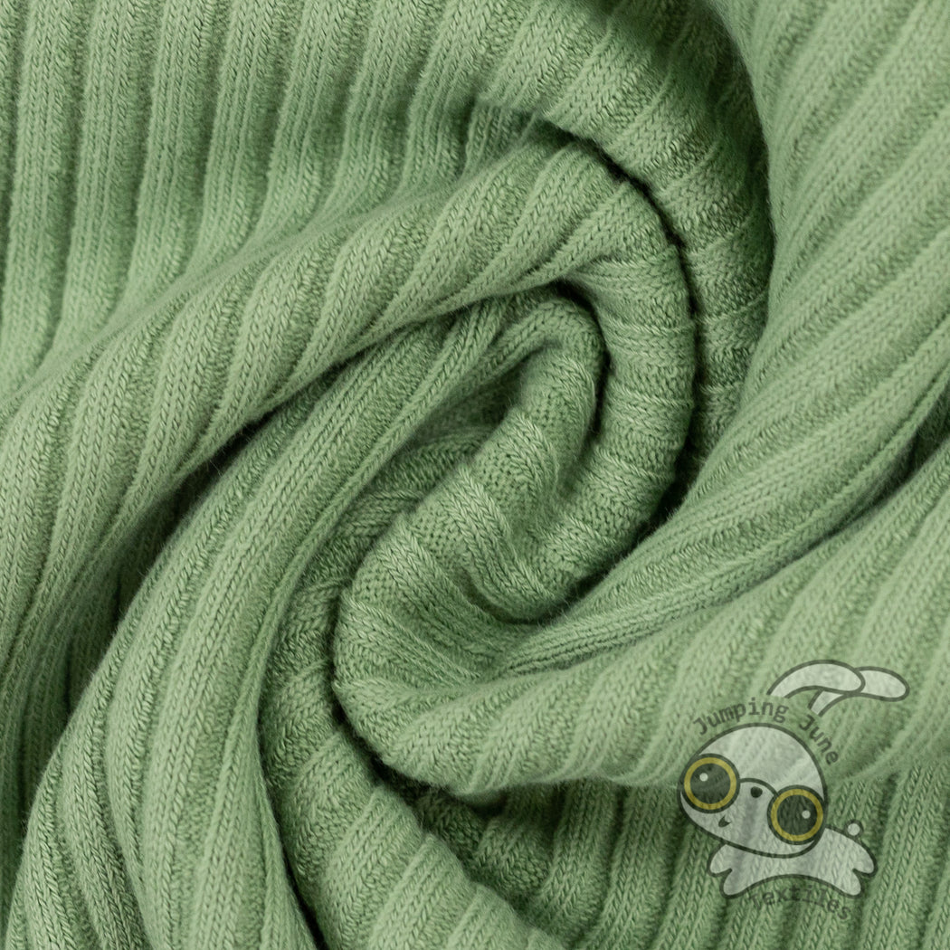 Smoke Green 4x4 Heavy Ribbing, *Limited Fall Collection*