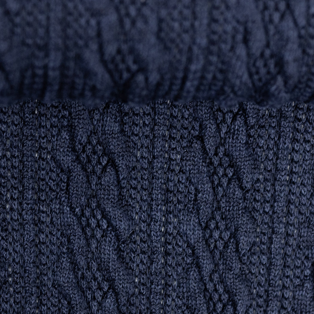 Carmen Sweater Knit, Dark Blue