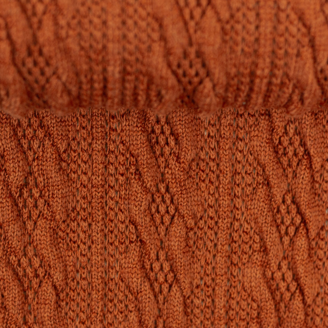 Carmen Sweater Knit, Terracotta