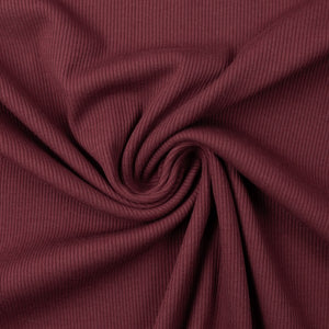 Bordeaux Ribbed Knit