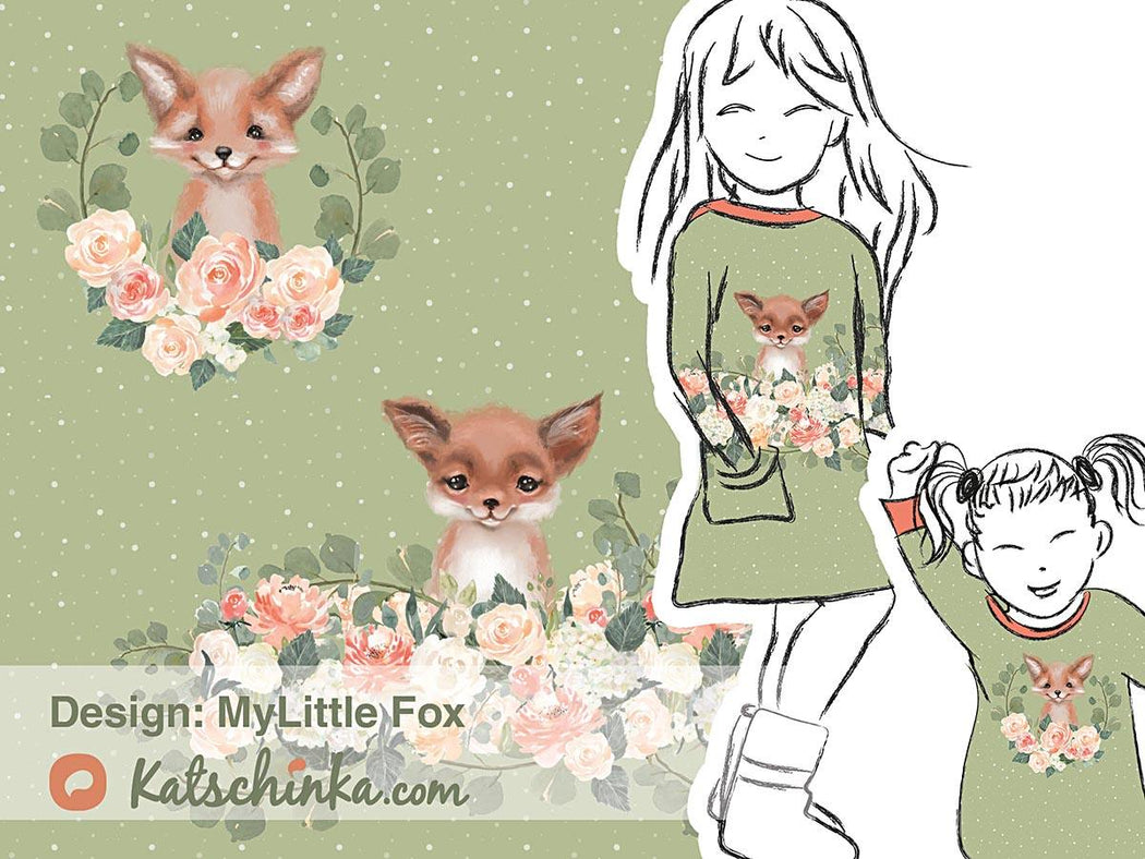 My Little Fox Organic Stretch French Terry RAPPORT