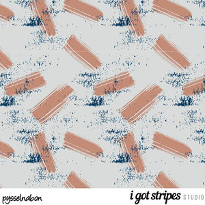
            
                Load image into Gallery viewer, Blush Strokes Stretch French Terry by Pysselnabon
            
        