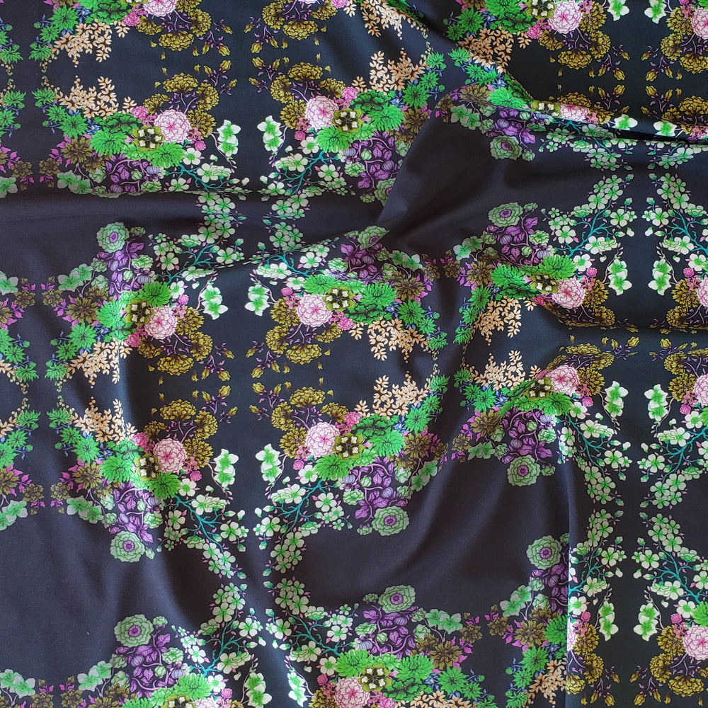 Kaleidoscope Organic Jersey, Green by Znok Design