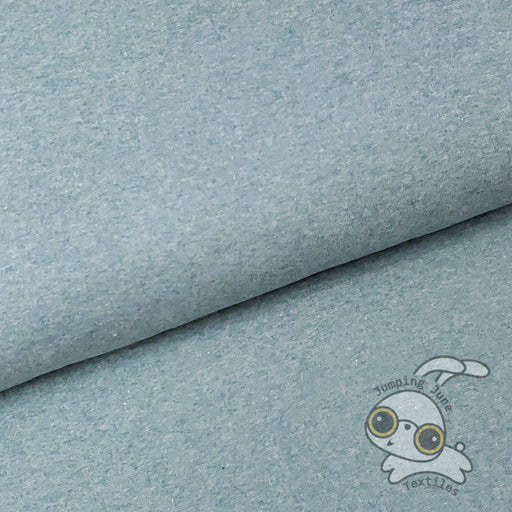 Melange Pigeon Blue Ribbing, 240 gsm