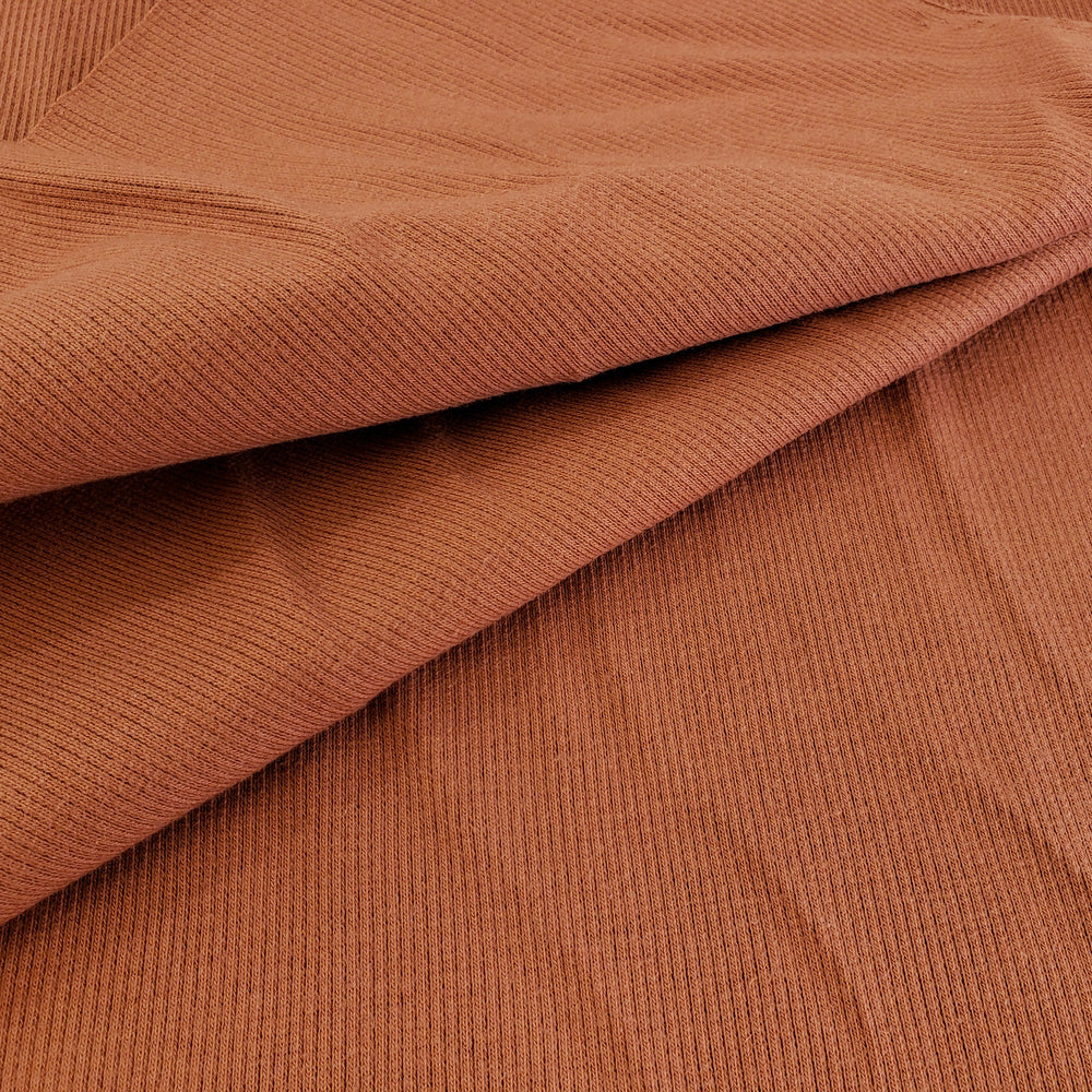 Ribbed Knit, Rusty