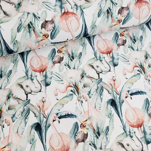 Elephants & Flamingos Jersey