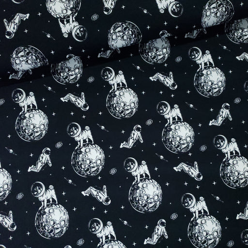 Astronauts and AstroPugs Jersey, Black