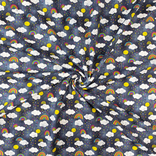 Sketch Rainbows Jersey, Denim