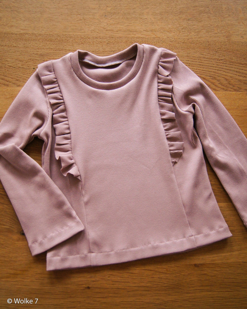 Dusty Pink Ribbed Knit