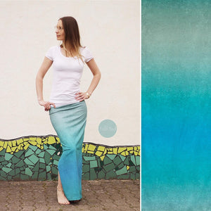 Gradient LeatherLook Organic Jersey, Mare by Astrokatze
