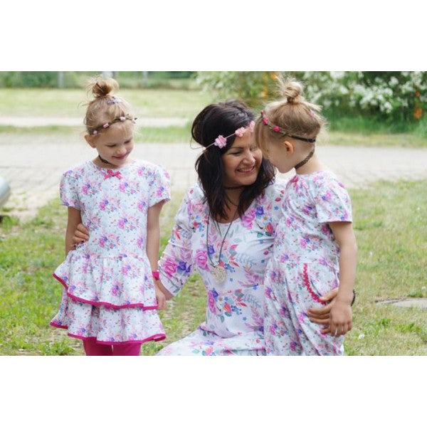 Abby&Me Flowers of Love (Small) Organic Jersey
