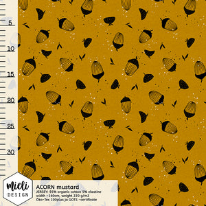
            
                Load image into Gallery viewer, Acorn Organic Jersey, Mustard
            
        