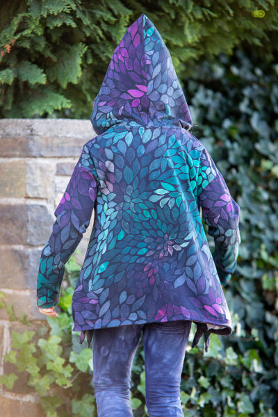 Color Leaves MINI Organic Stretch French Terry, Mystic Nature