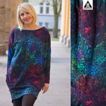 Color Leaves Mini Organic Jersey, Cold Energy
