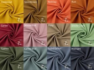 Spice Brown Ribbing, *Limited Fall Collection* 240 gsm