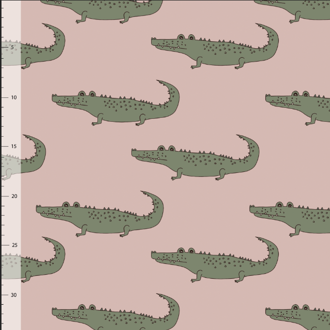 Crocs Organic Jersey, Rose