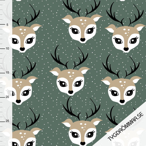Debbie Deer Organic Jersey, Green