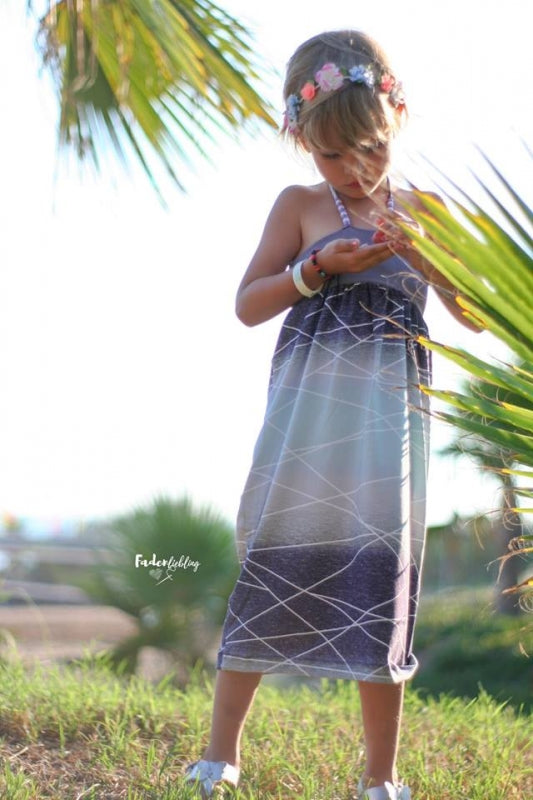 Gradient Shapelines Jersey, Ibiza by mamasliebchen