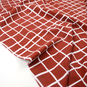 Grid Organic Jersey, Terra