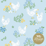 Hens Organic Jersey, Light Blue