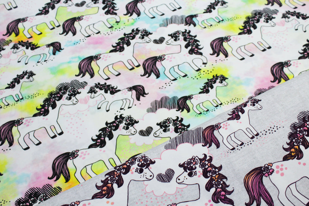 Pony Jersey, Rainbow by Ommellinen