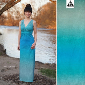 Gradient LeatherLook Organic Jersey, Mare by Astrokatze
