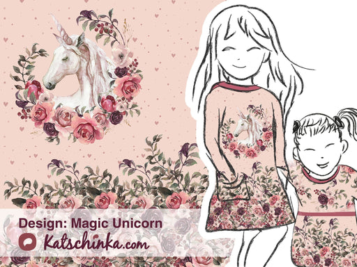 Magic Unicorn Organic Jersey RAPPORT, Pink
