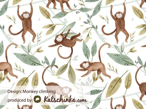 Monkey Climbing Organic Jersey