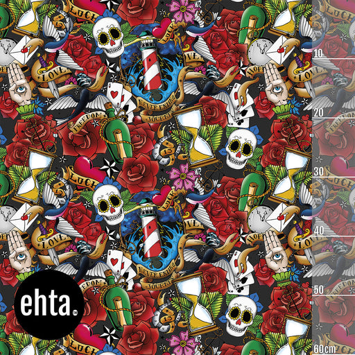 Old School Organic Jersey, Red by Ehta