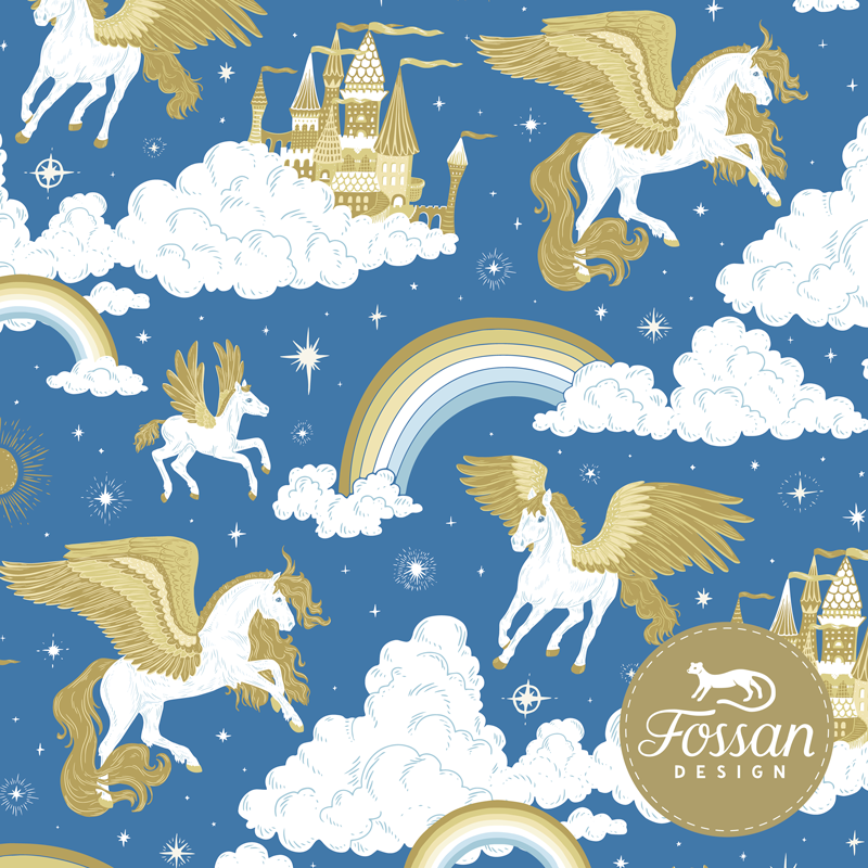 
            
                Load image into Gallery viewer, Pegasus Blue Organic Jersey
            
        