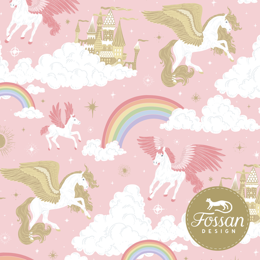 Pegasus Pink SWIM/SPORT LYCRA