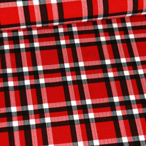 Plaid Jersey, Red