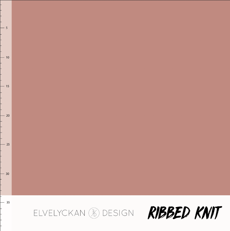 Ribbed Knit, Blush Pink