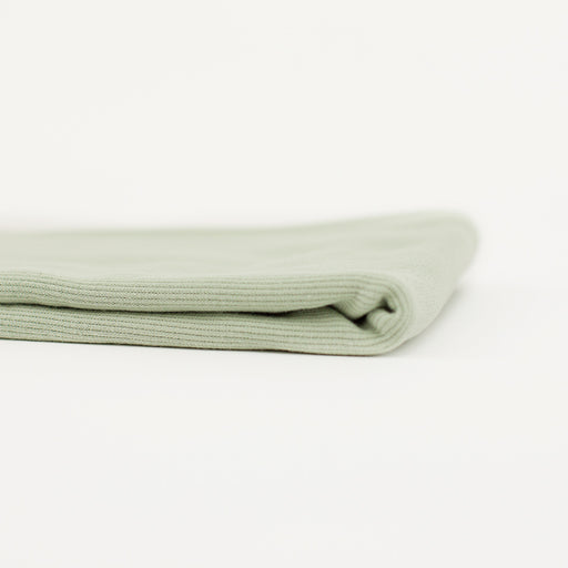 Rib Knit, Gray Aqua
