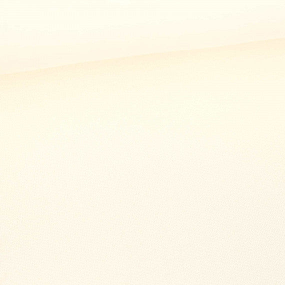 Solid Ecru Stretch French Terry