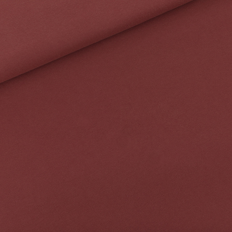 Stretch French Terry Solid, Bordeaux