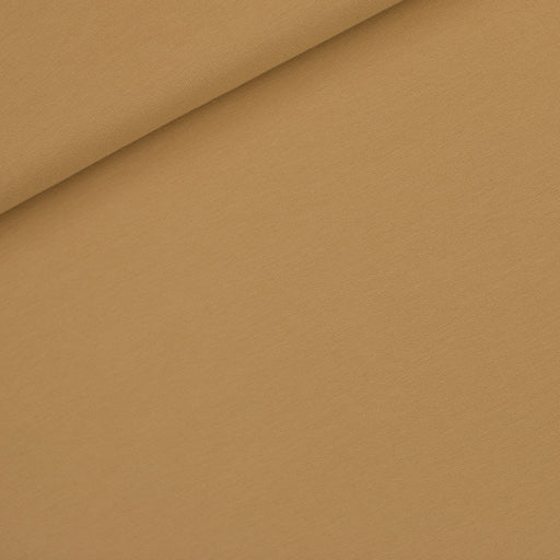 Stretch French Terry Solid, Fenugreek Brown
