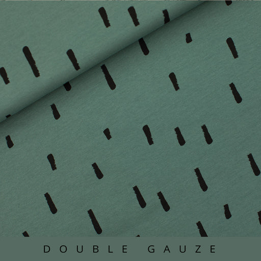 Swipes Double Gauze, Sagebrush Green