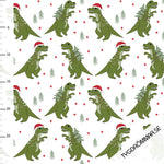 T Rex Santa Organic French Terry