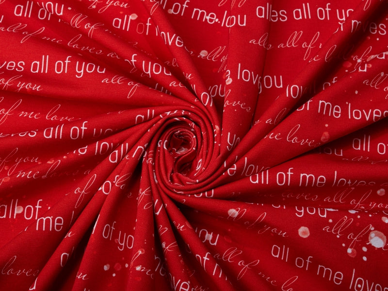 All of Me Jersey, Red