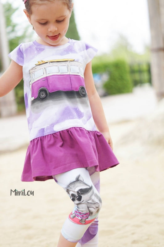 Bo Ocean Jersey Rapport, Violet by Mamasliebchen