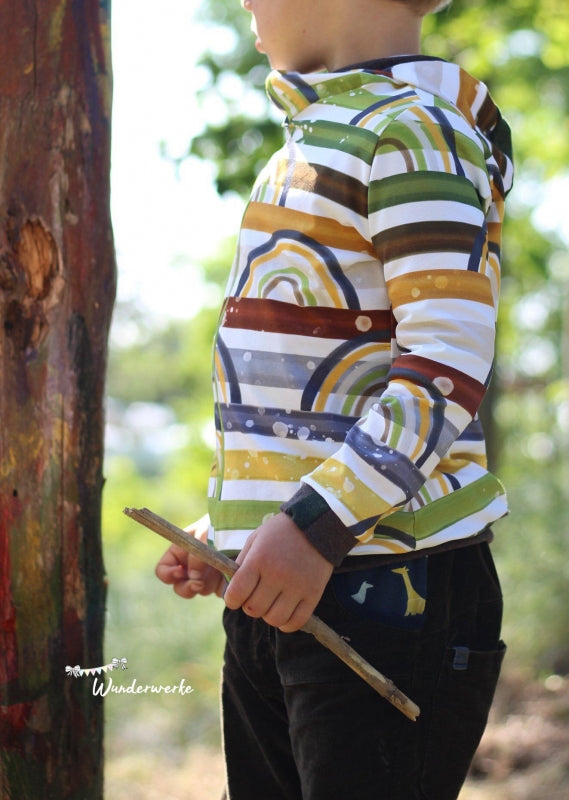 Rainbow Love Jersey, Autumn by Mamasliebchen