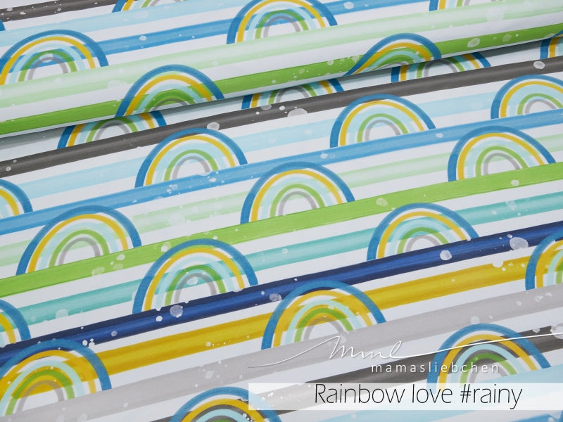 
            
                Load image into Gallery viewer, Rainbow Love Jersey, Rainy by Mamasliebchen
            
        